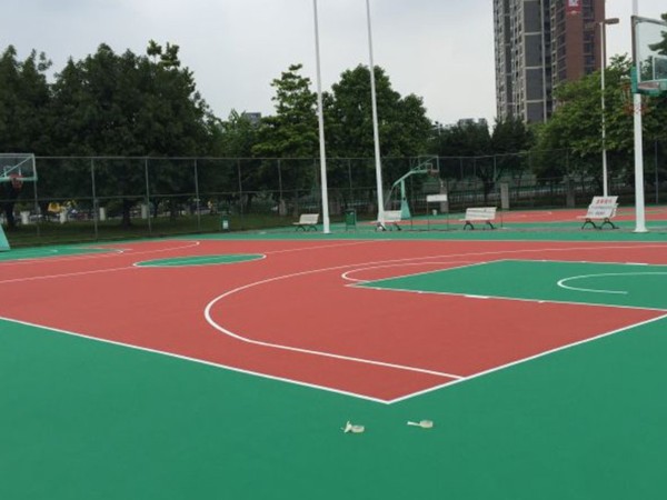 室外塑膠籃球場(chǎng)