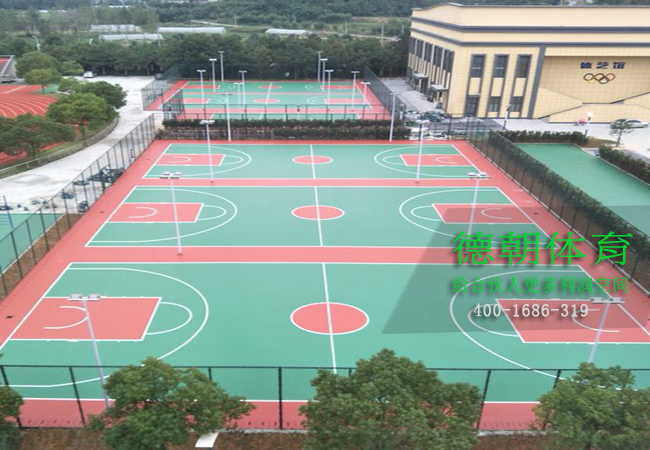 江西硅pu籃球場