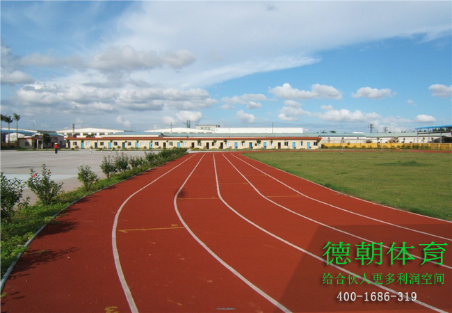 新國(guó)標(biāo)透氣型塑膠跑道