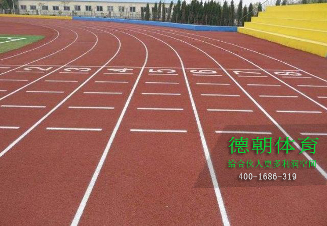 新國(guó)標(biāo)塑膠跑道施工