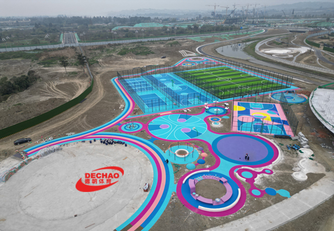 江西彩色EPDM塑膠跑道