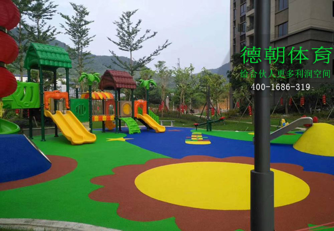 新國標(biāo)EPDM彩色塑膠跑道