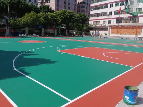 籃球場(chǎng)地面材料