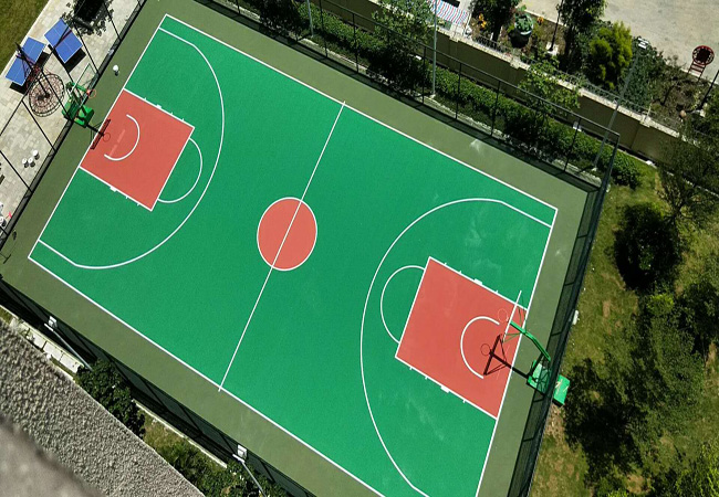 籃球場(chǎng)地面材料