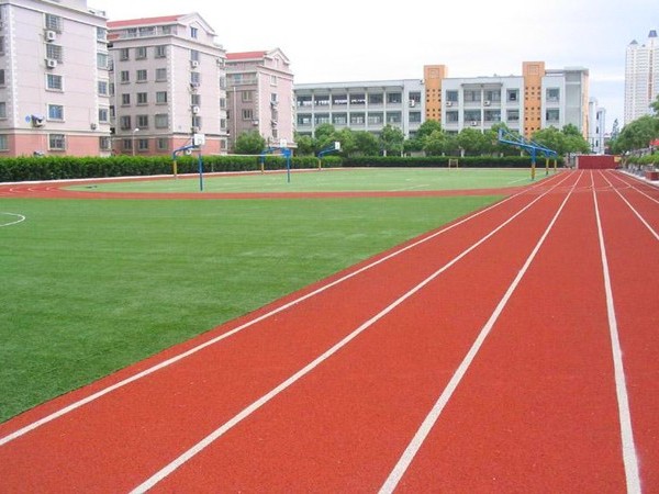 湖南學校操場塑膠跑道