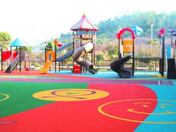 彩色EPDM塑膠跑道