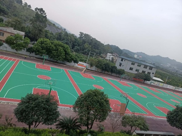 重慶硅pu球場(chǎng)材料