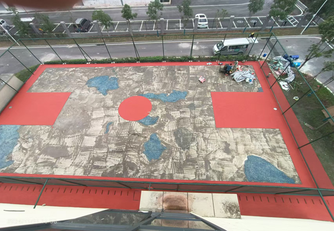 EPDM塑膠球場(chǎng)