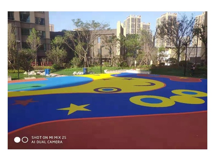 彩色EPDM塑膠跑道