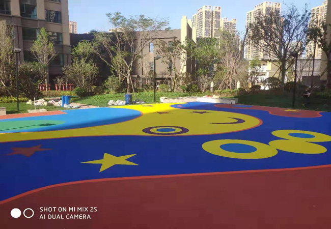 彩色EPDM塑膠跑道