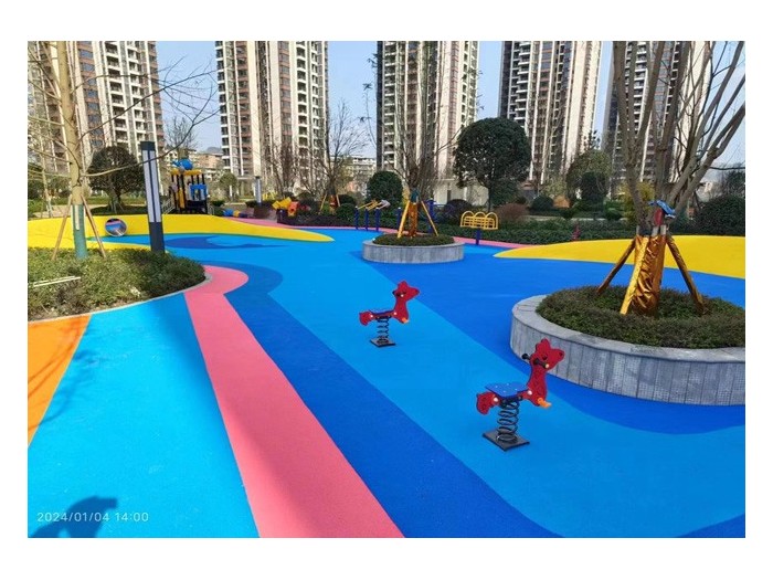 彩色EPDM塑膠跑道