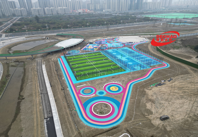 安徽彩色EPDM塑膠跑道