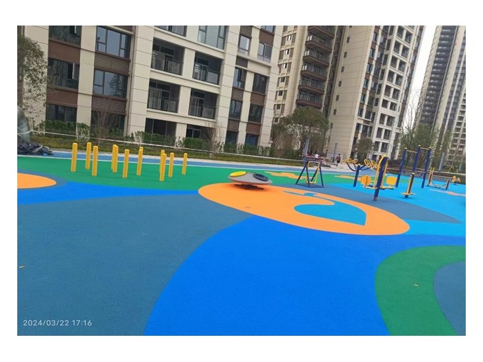 彩色EPDM塑膠跑道