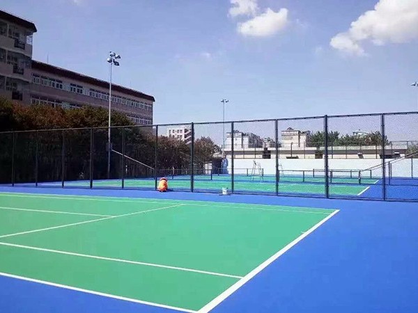 戶外丙烯酸網(wǎng)球場