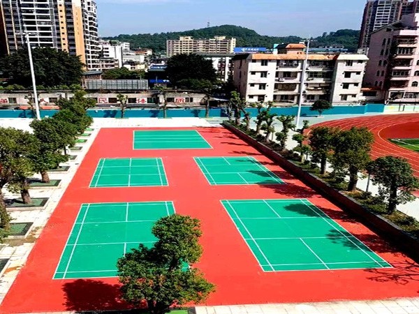 貴州籃球場地面材料