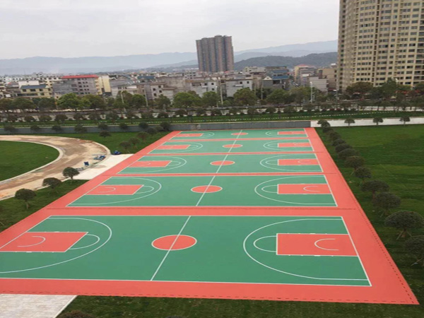 硅PU球場地面