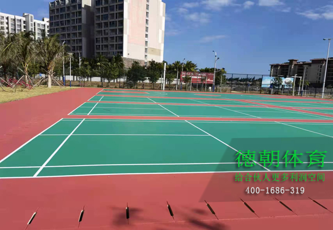 廣西硅pu籃球場