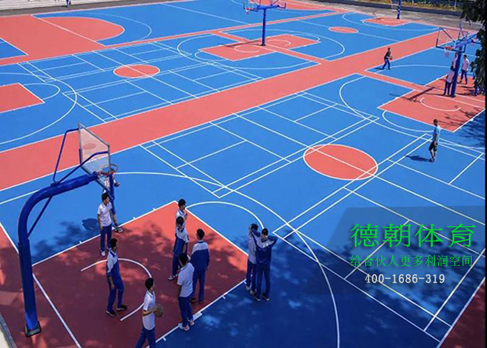 湖南鋪設硅PU籃球場的標準造價