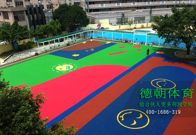 幼兒園EPDM塑膠跑道