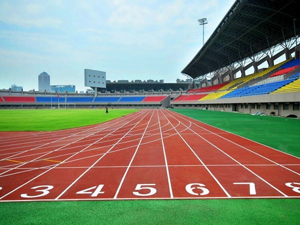 青海全塑型塑膠跑道材料