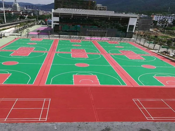 硬地丙烯酸球場材料