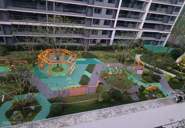 彩色EPDM塑膠跑道