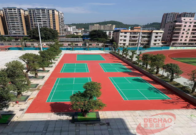 硅pu籃球場(chǎng)