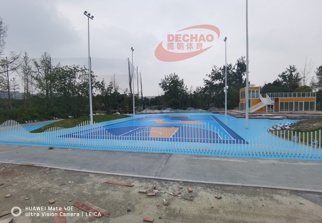 硅PU籃球場(chǎng)