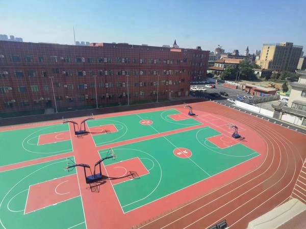 江蘇籃球場地面材料