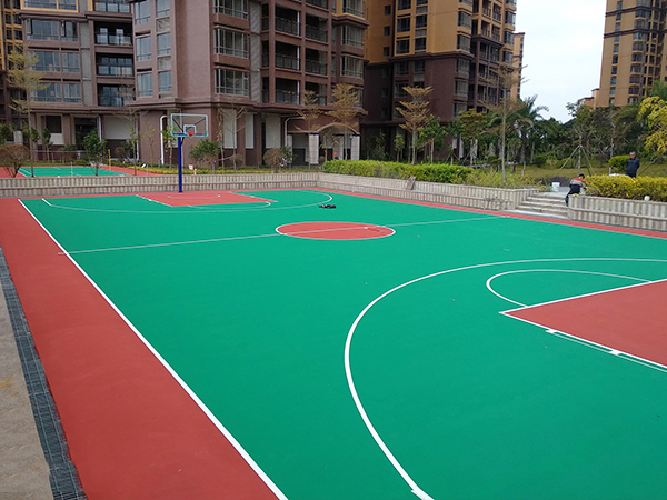 德朝混合型塑膠跑道