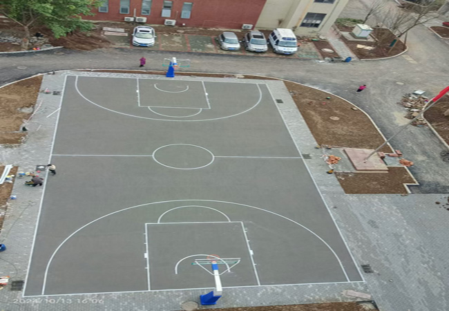 EPDM塑膠籃球場