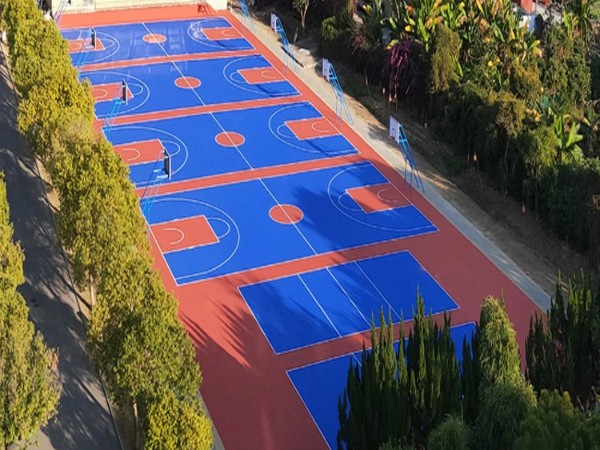 河南硅pu球場材料