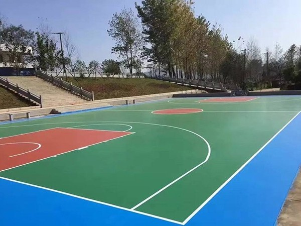 硅pu籃球場(chǎng)材料