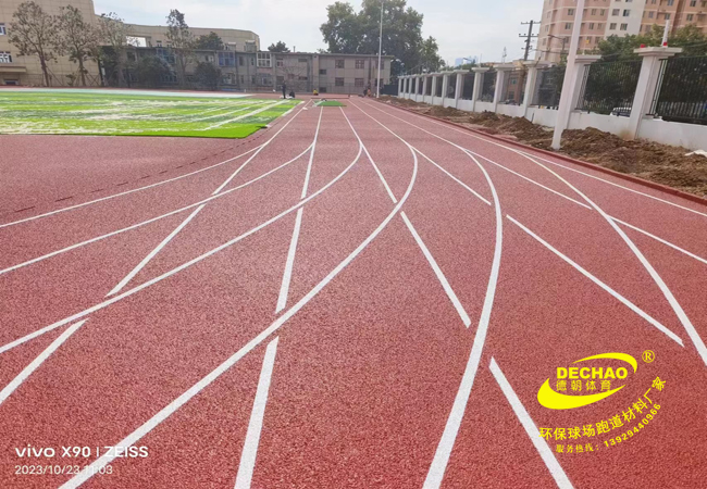 西藏全塑型塑膠跑道材料