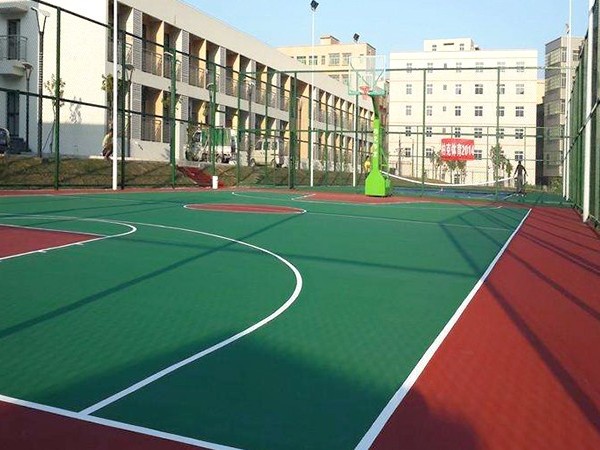 浙江硅pu籃球場