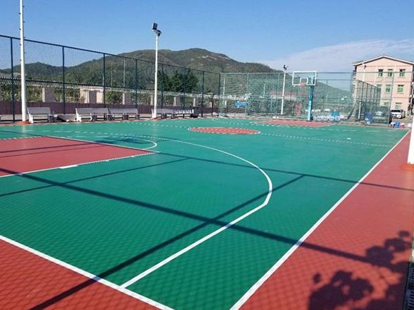 上海硅pu籃球場