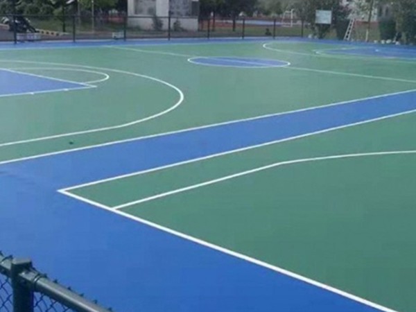 青海硅pu籃球場