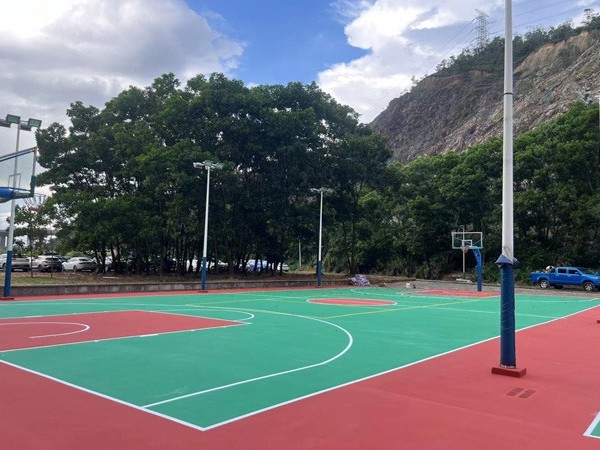 江蘇丙烯酸籃球場