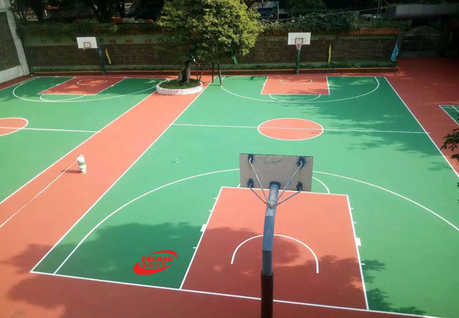 福建丙烯酸籃球場(chǎng)