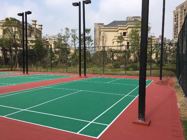 硬地丙烯酸球場材料