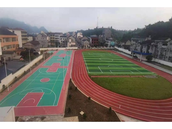 河南硅pu籃球場