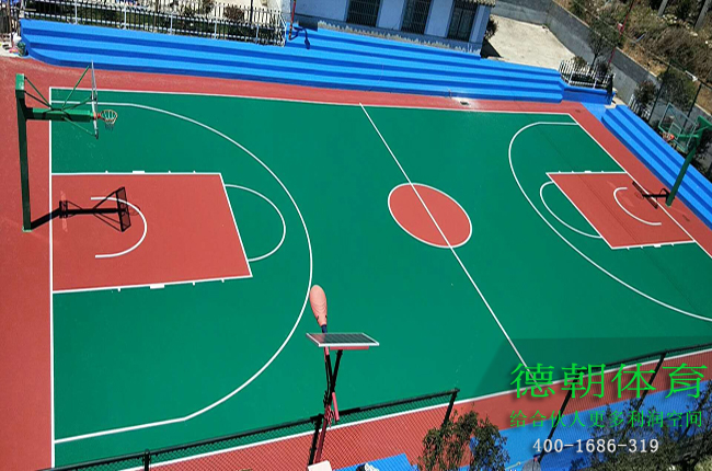 室外塑膠籃球場